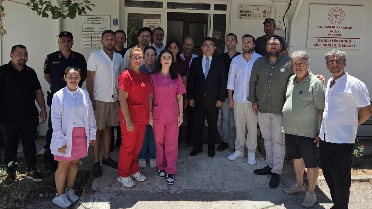Marmaris Hisarönü'nde Örnek Dayanışma