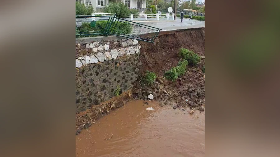 Marmaris’te metrekareye  65 kilogram yağış düştü