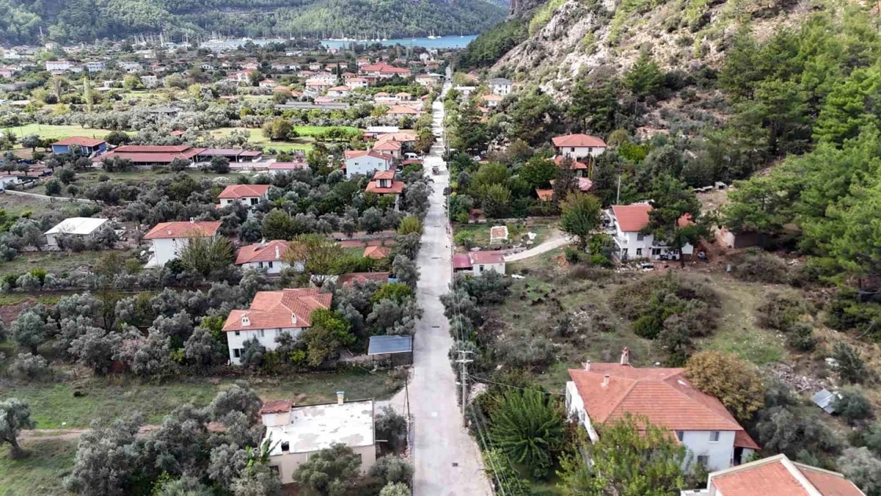 Marmaris’in 45 Milyon TL’lik yol yatırımı tamamlandı
