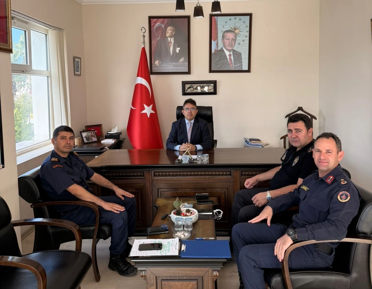Marmaris Kaymakamı Kaya: "Huzurlu Marmaris için koordinasyon şart"