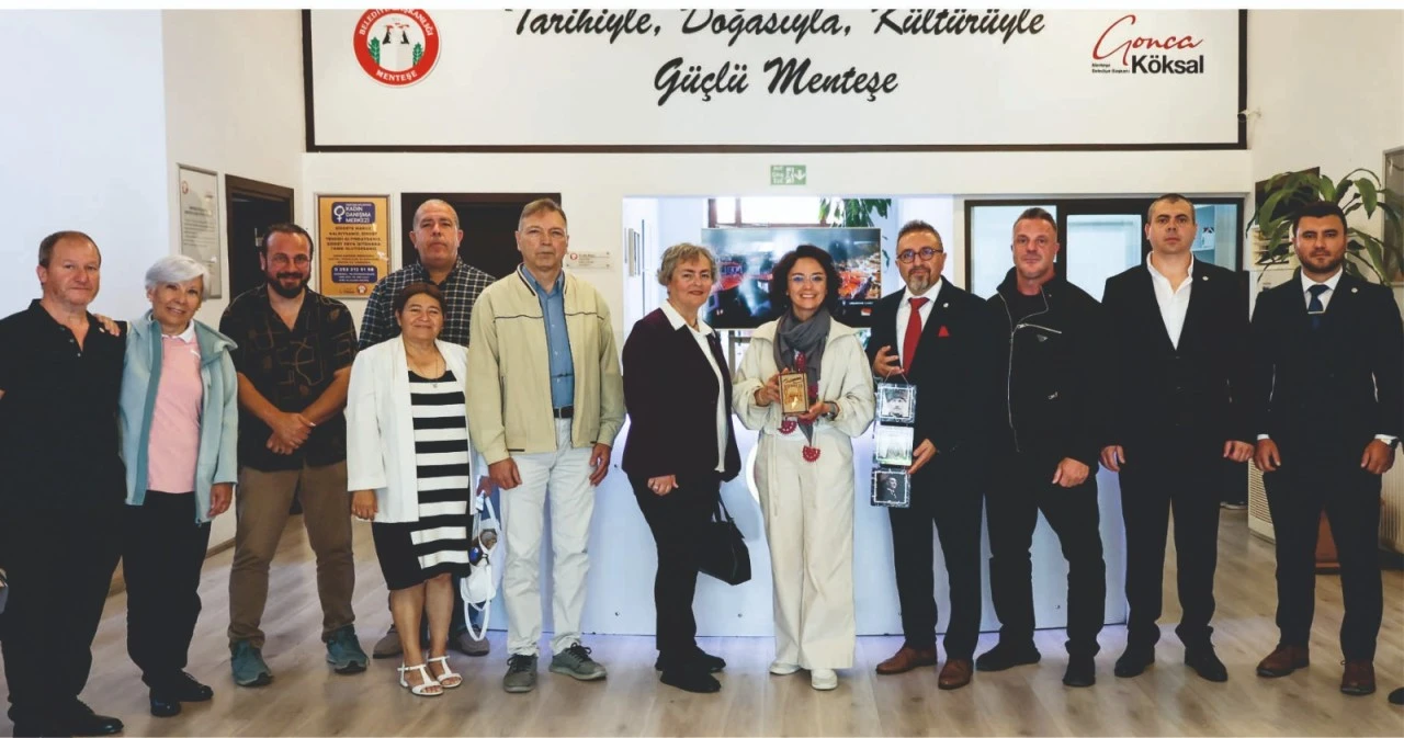 Marmaris Kent Konseyi'nden Başkan Aras'a Ziyaret