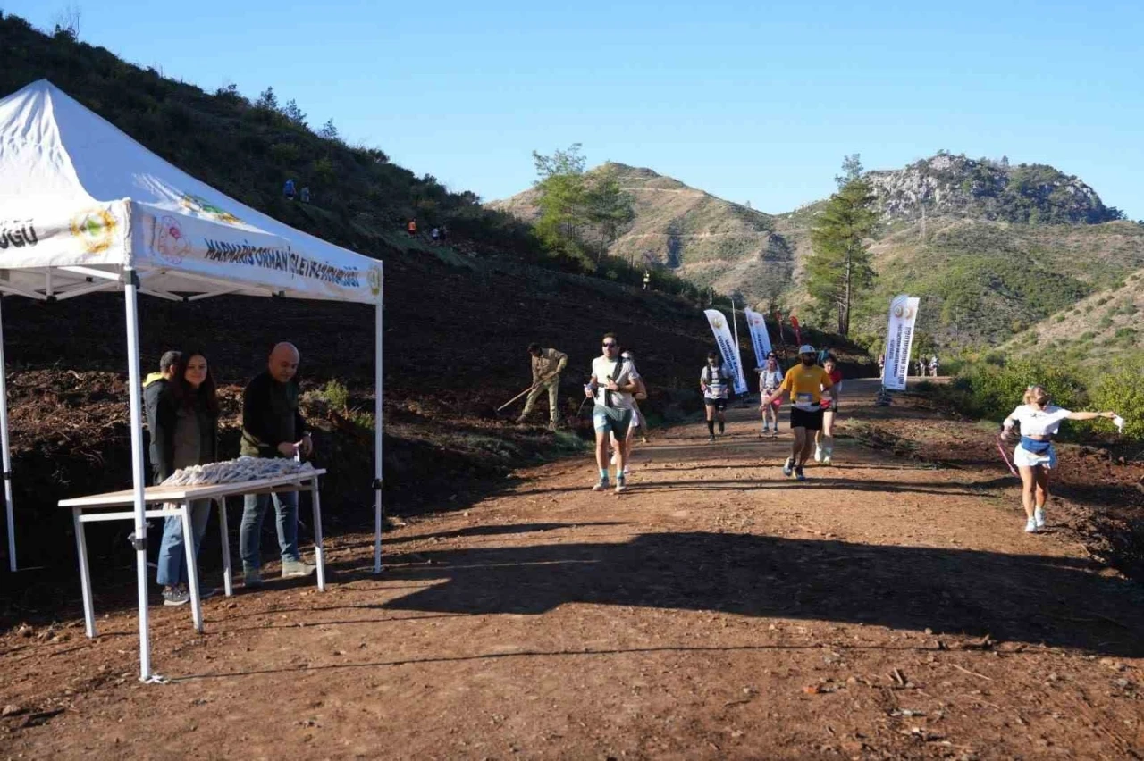Marmaris Orman İşletme Müdürlüğü’nden Ultra Trail Maratonu’nda tohum atma etkinliği
