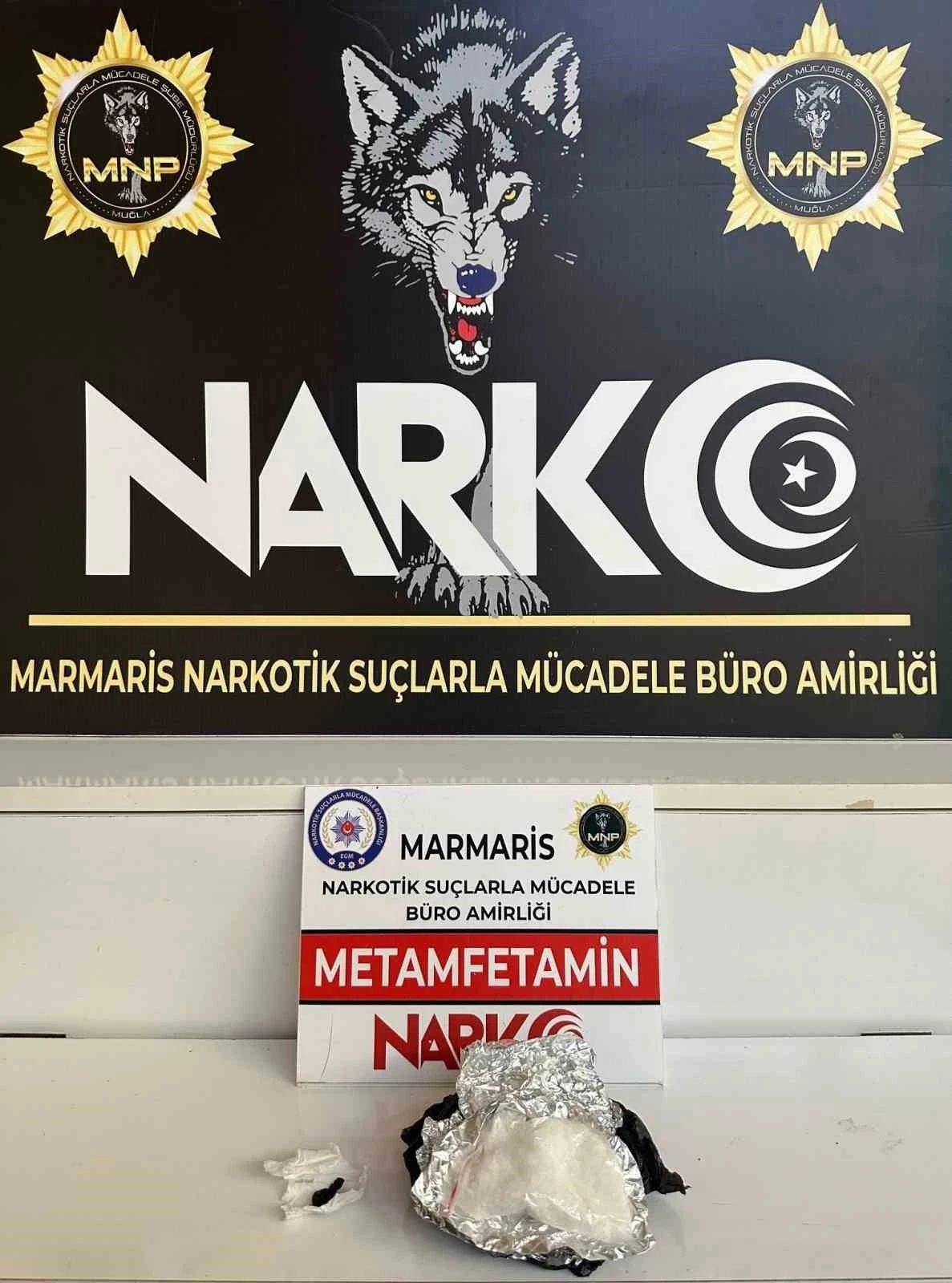 Marmaris’te kamyon lambasında uyuşturucu madde ele geçirildi
