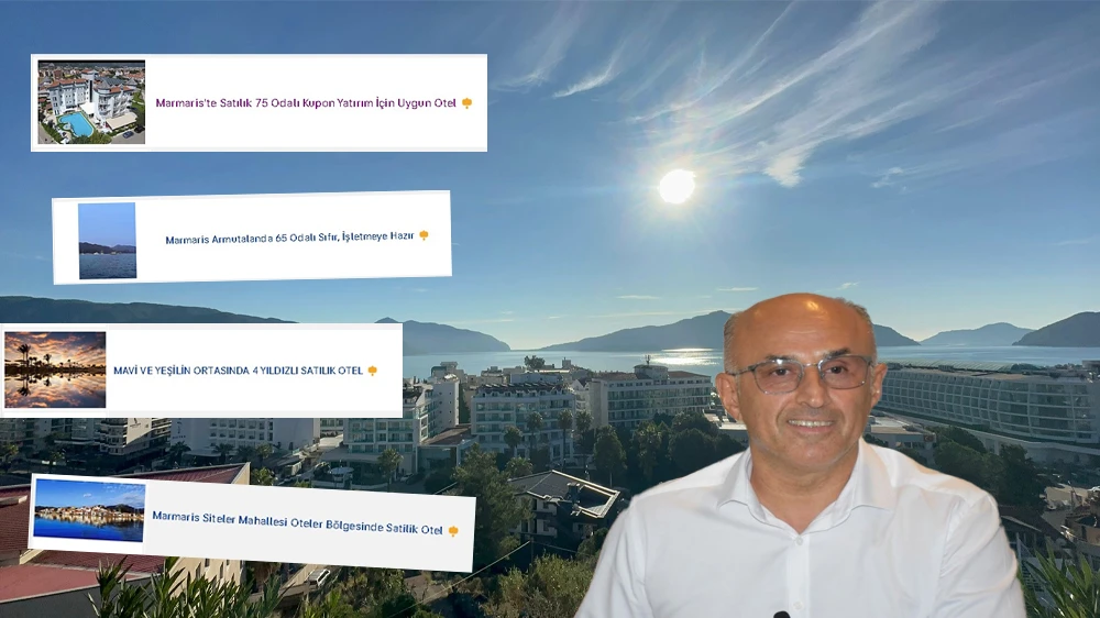 Marmaris’te Küçük Oteller Peş Peşe Satışa Çıkıyor