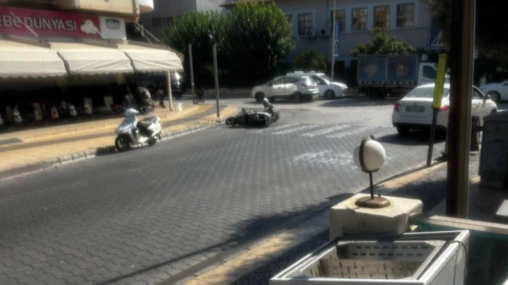 Marmaris’te motosiklet kazası