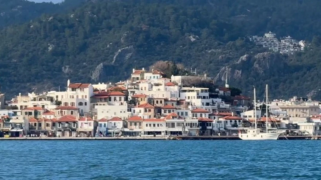 Marmaris’te yaz gibi bir gün