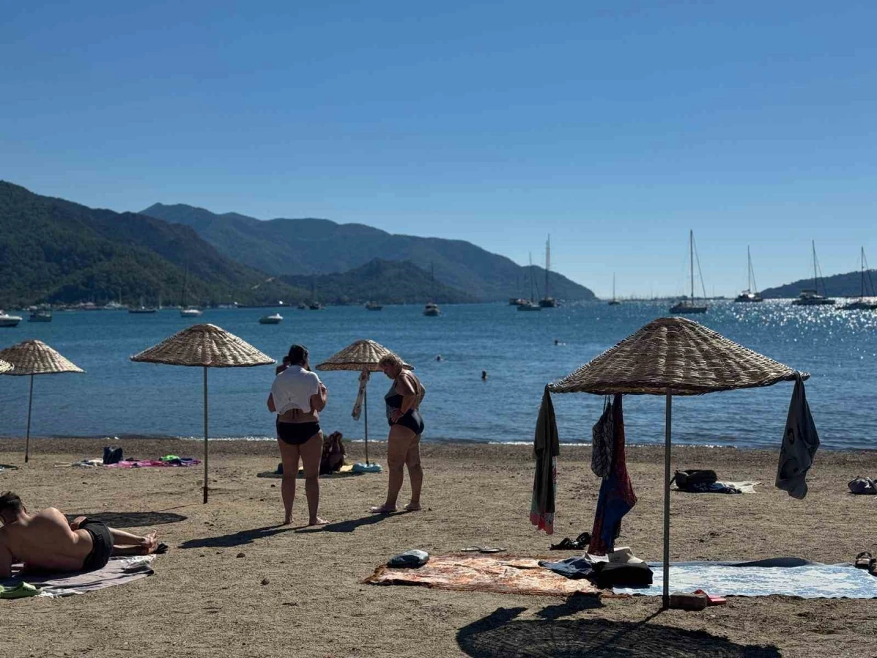 Marmaris’te yazdan kalma günler
