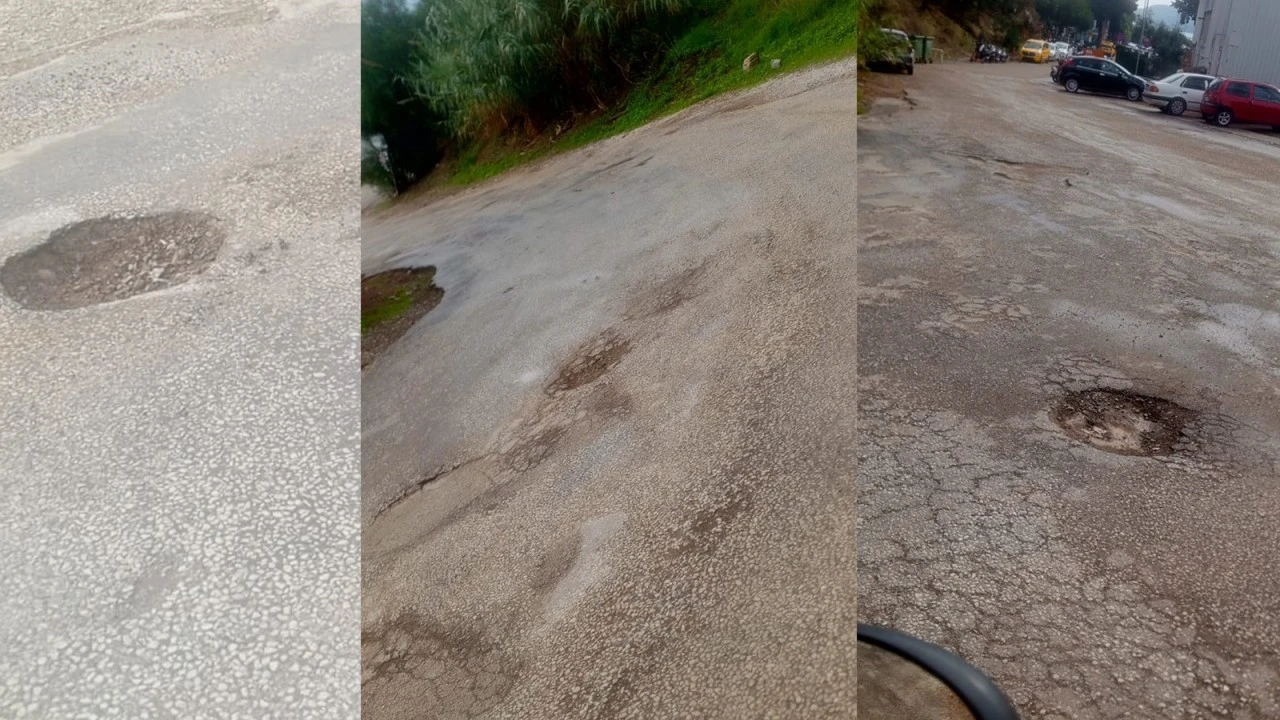 Marmaris Vergi Dairesi Yolu Tehlike Saçıyor