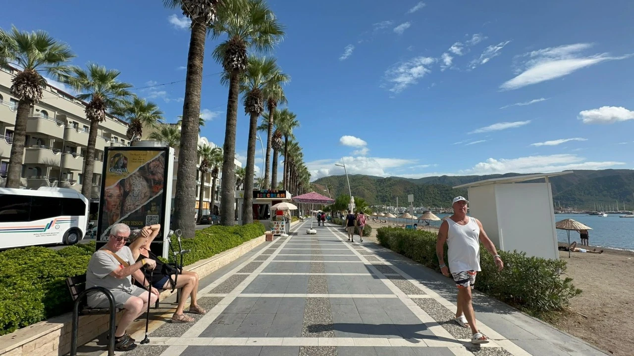 Marmaris yazdan kalma günleri yaşıyor