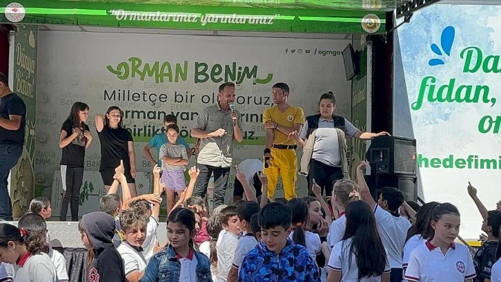 Marmarisli öğrenciler ‘orman benim ‘projesi ile buluştu