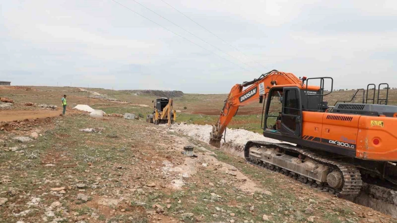 MARSU, Midyat Mermerciler Sanayi Sitesinde altyapı sorununu çözdü
