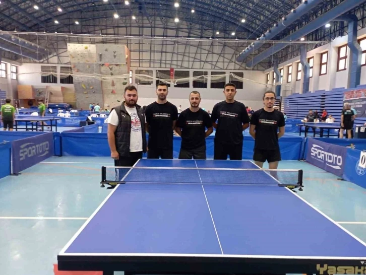 Masa tenisinde 7 ma&ccedil;ta 5 galibiyet