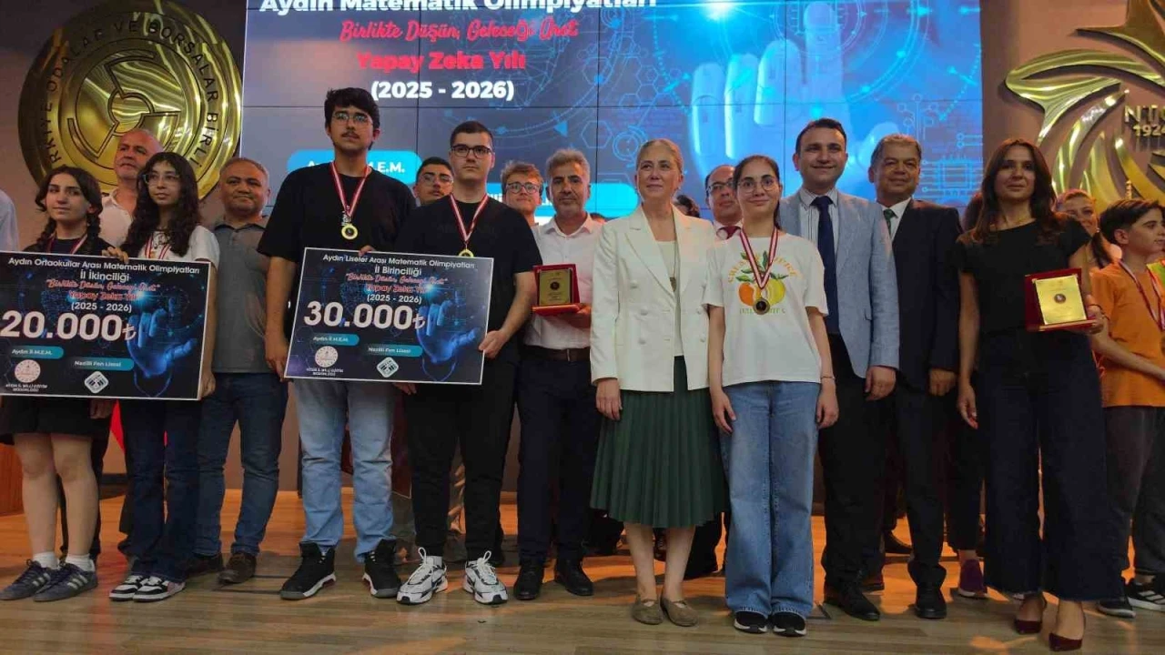 Matematik Olimpiyatları &ouml;d&uuml;lleri sahiplerini buldu
