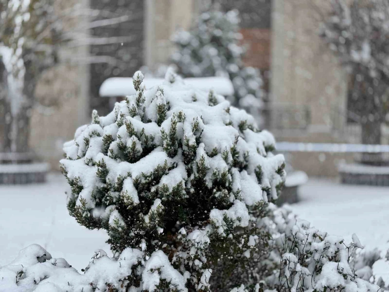 Mazıdağı&rsquo;nda yoğun kar yağışı ve tipi etkili oluyor
