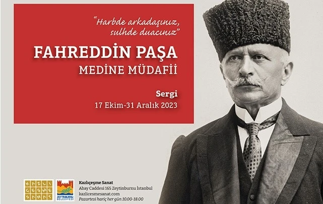 Medine M&uuml;dafii Fahreddin Paşa Sergisi Kazlı&ccedil;eşme Sanat&rsquo;ta a&ccedil;ılıyor
