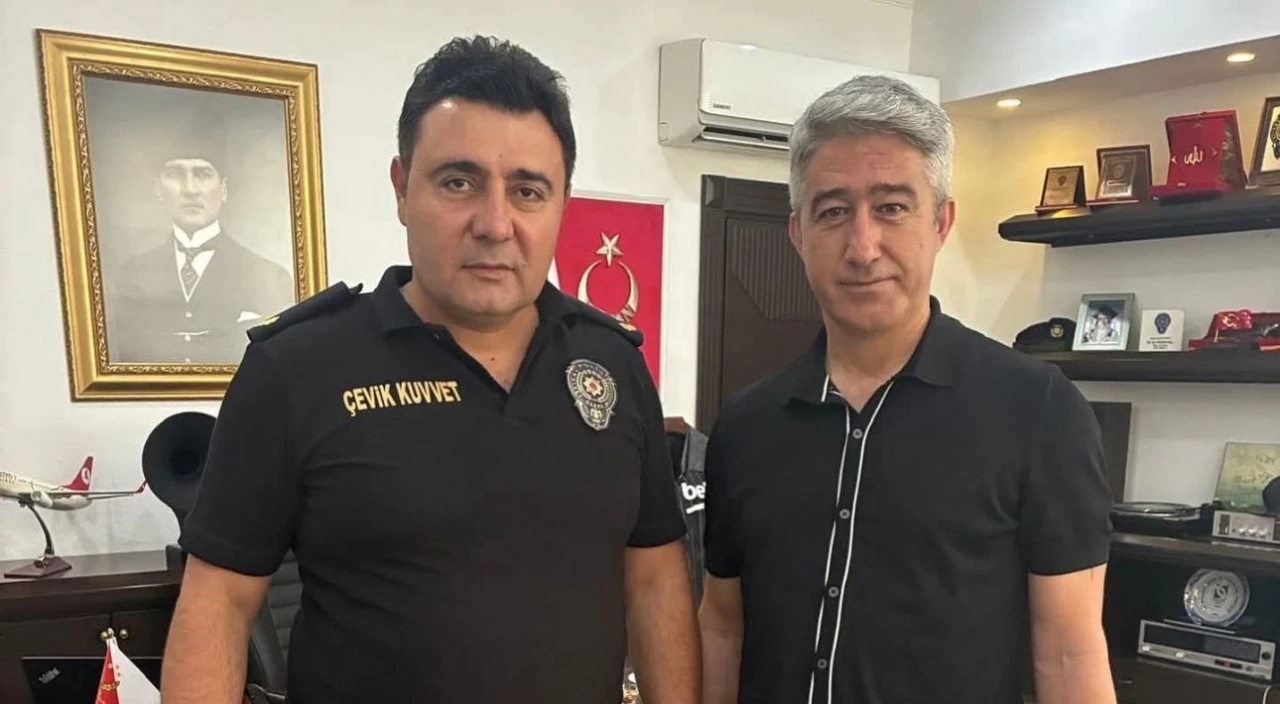 Mehmet Oktay'dan Emniyet Müdürü Seyhan'a Ziyaret