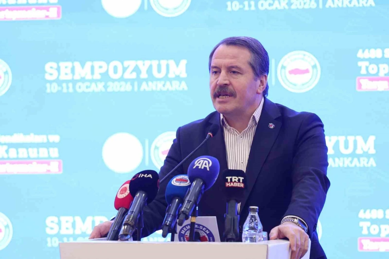 Memur-Sen Başkanı Yal&ccedil;ın: "4688 Sayılı Kanunu&rsquo;nda reforma ihtiya&ccedil; var"
