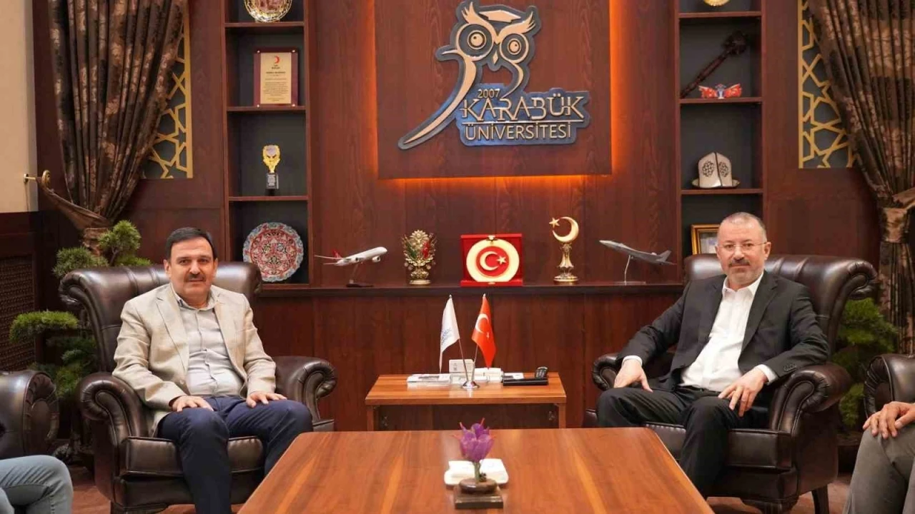 Memur-Sen Karabük Şubesi’nden Rektör Kırışık’a ziyaret
