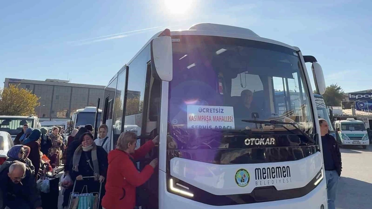 Menemen&rsquo;de &uuml;cretsiz ringler vatandaşı memnun ediyor
