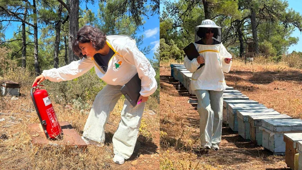 Menteşe'de Arıcılara Çifte Destek