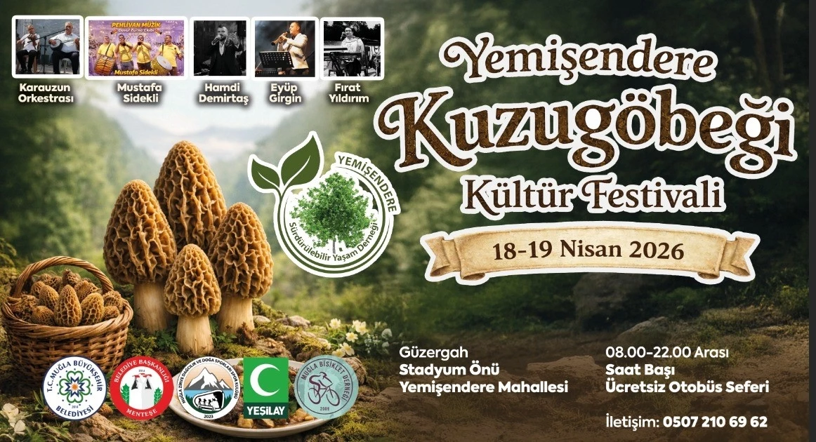 Menteşe&rsquo;de doğa ve k&uuml;lt&uuml;r buluşması Yemişendere Kuzug&ouml;beği festivali başlıyor
