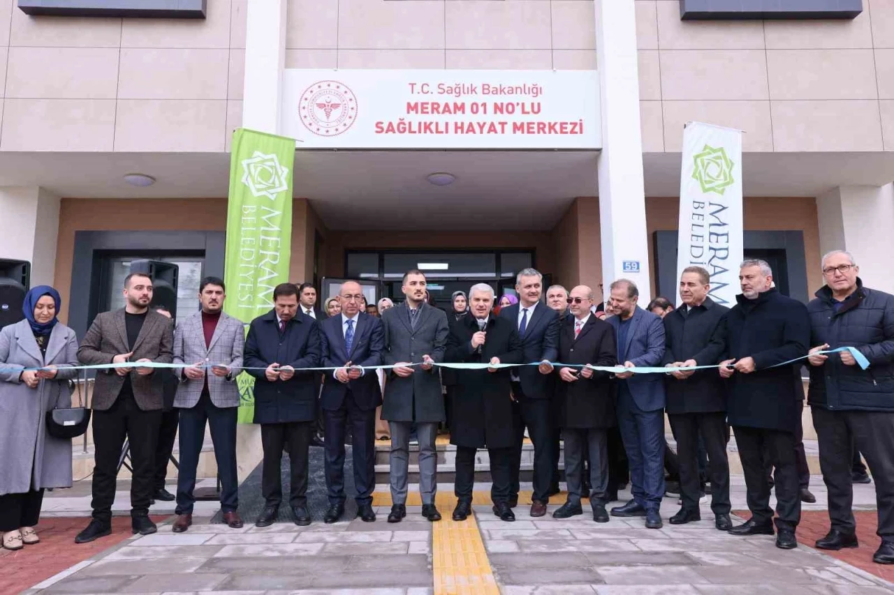 Meram&rsquo;da Aymanas ASM ve Sağlıklı Hayat Merkezi a&ccedil;ıldı
