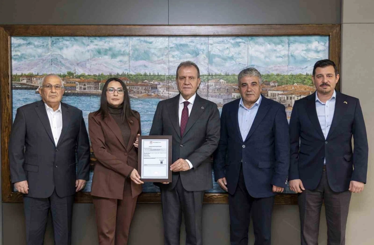 Mersin B&uuml;y&uuml;kşehir Belediyesi altyapıda kaliteyi akreditasyonla tescilledi
