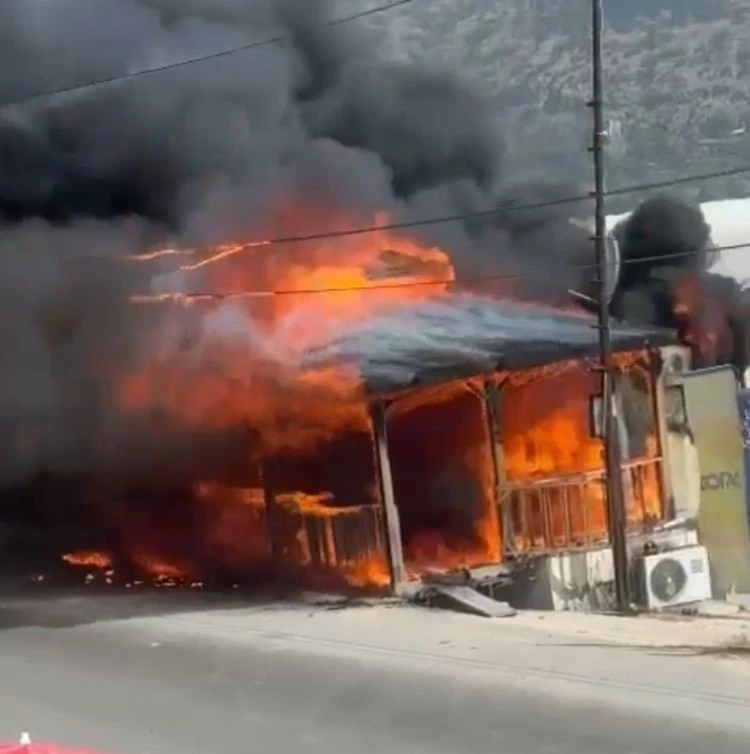 Mersin’de çıkan yangınları itfaiye ekipleri söndürdü

