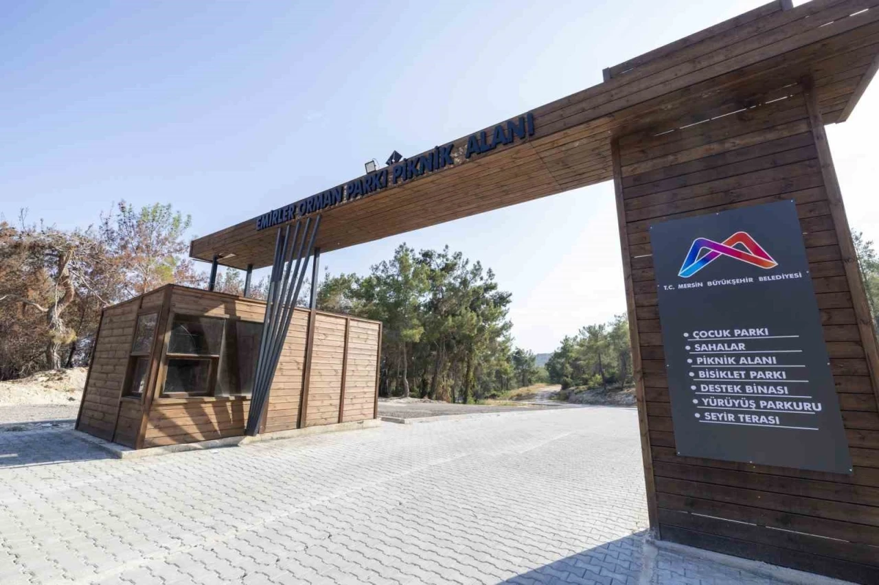 Mersin’de Emirler Orman Parkı Piknik Alanı’nda ateş yakmak yasaklandı
