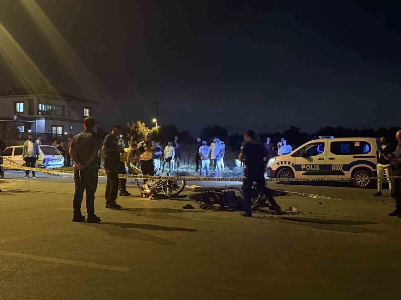 Mersin&rsquo;de motosiklet kazası: 1 &ouml;l&uuml;, 1 yaralı
