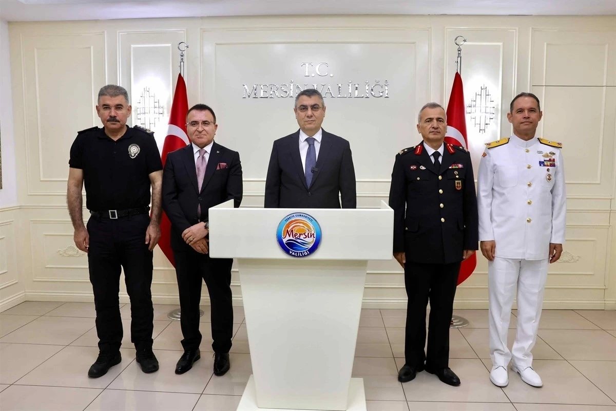 Mersin’de suç oranlarında düşüş: Terörle mücadelede 81 tutuklama

