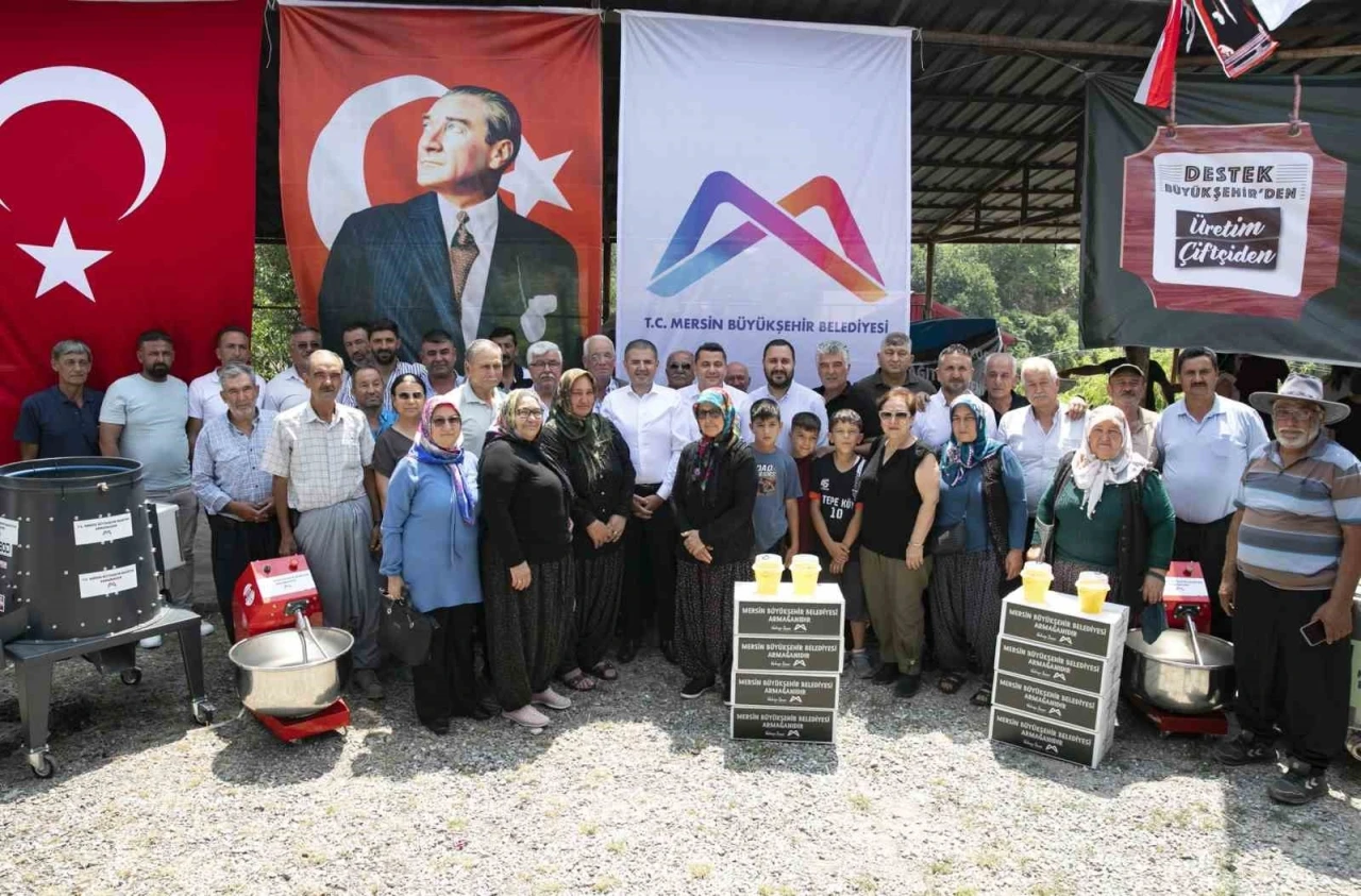 Mersin&rsquo;de &uuml;reticiye &ccedil;ok y&ouml;nl&uuml; tarım desteği
