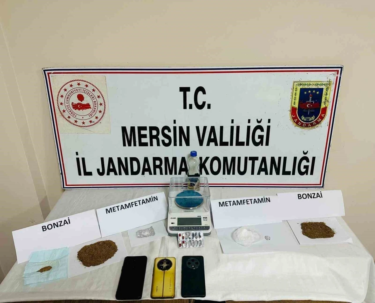 MERSİN’DE UYUŞTURUCU OPERASYONU