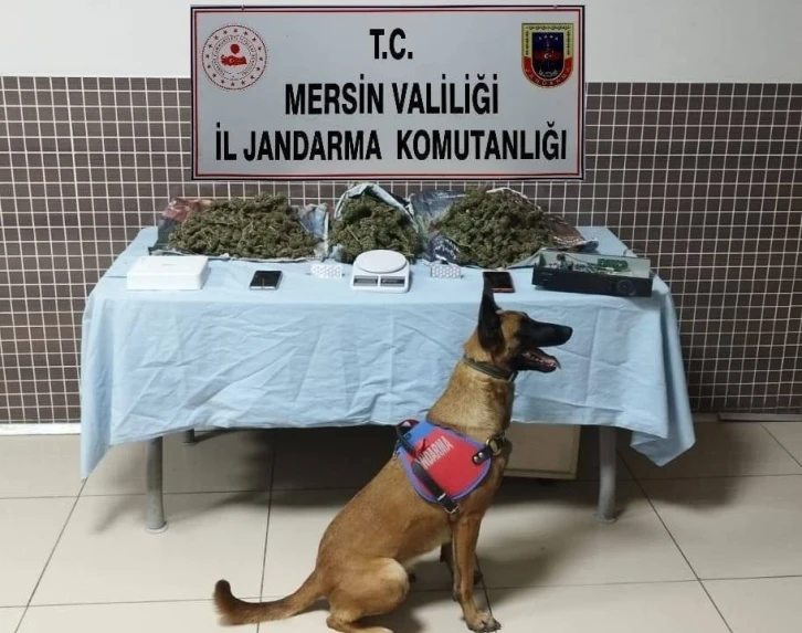 Mersin&rsquo;de uyuşturucu operasyonu: 4 g&ouml;zaltı
