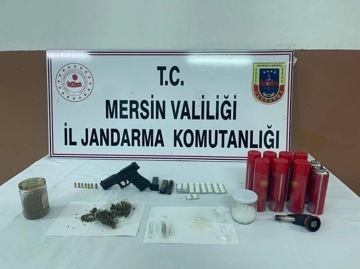Mersin&rsquo;de uyuşturucu ticareti yapan 1 ş&uuml;pheli yakalandı
