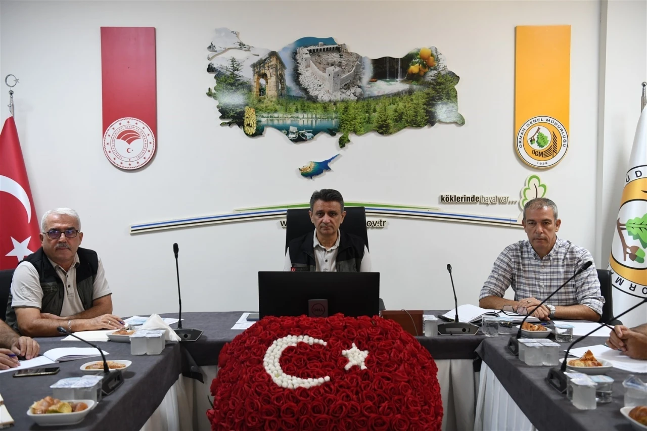 Mersin’de yanın değerlendirme toplantısı yapıldı
