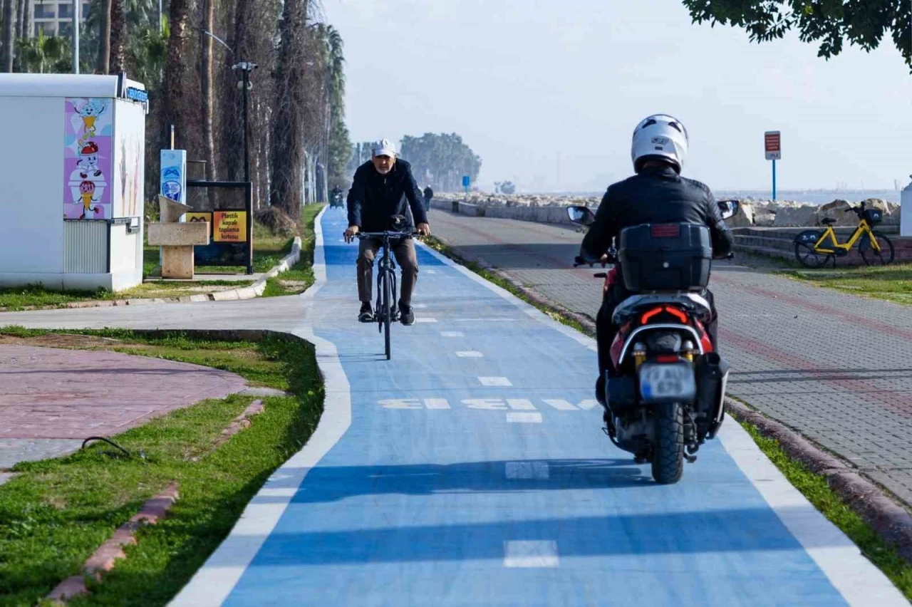 Mersin&rsquo;de y&uuml;r&uuml;y&uuml;ş ve bisiklet yolları 20 kamerayla izleniyor
