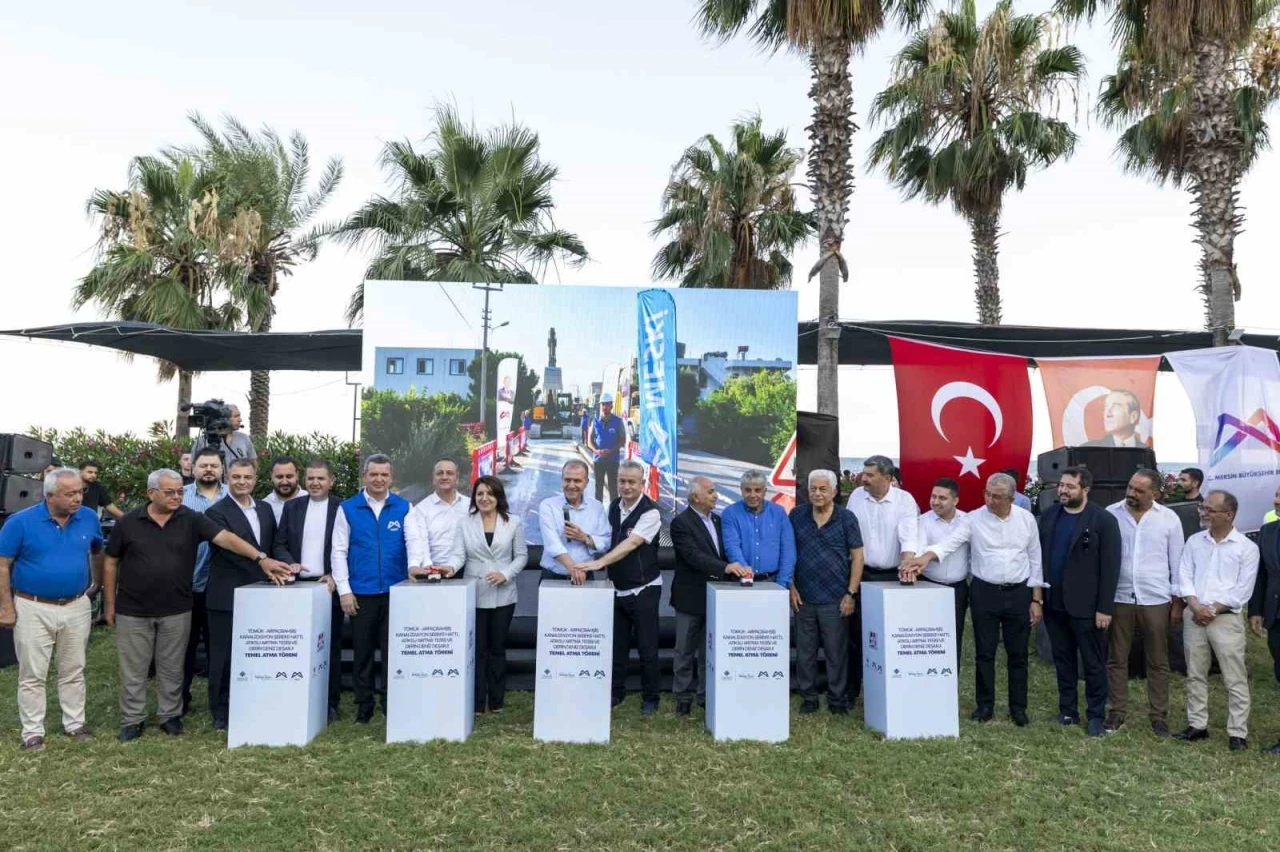 MESKİ&rsquo;nin 1,17 milyar liralık dev altyapı yatırımının temeli atıldı
