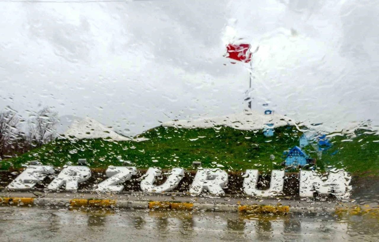 Meteoroloji&rsquo;den Erzurum ve &ccedil;evre iller i&ccedil;in kuvvetli yağış uyarısı
