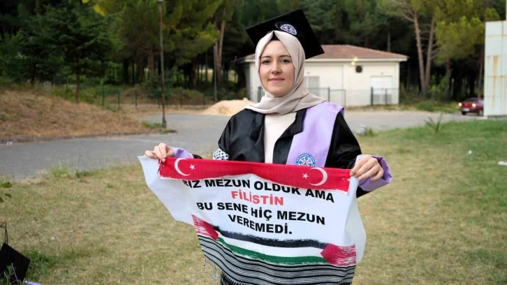 Mezun öğrencilerden Filistin’e destek
