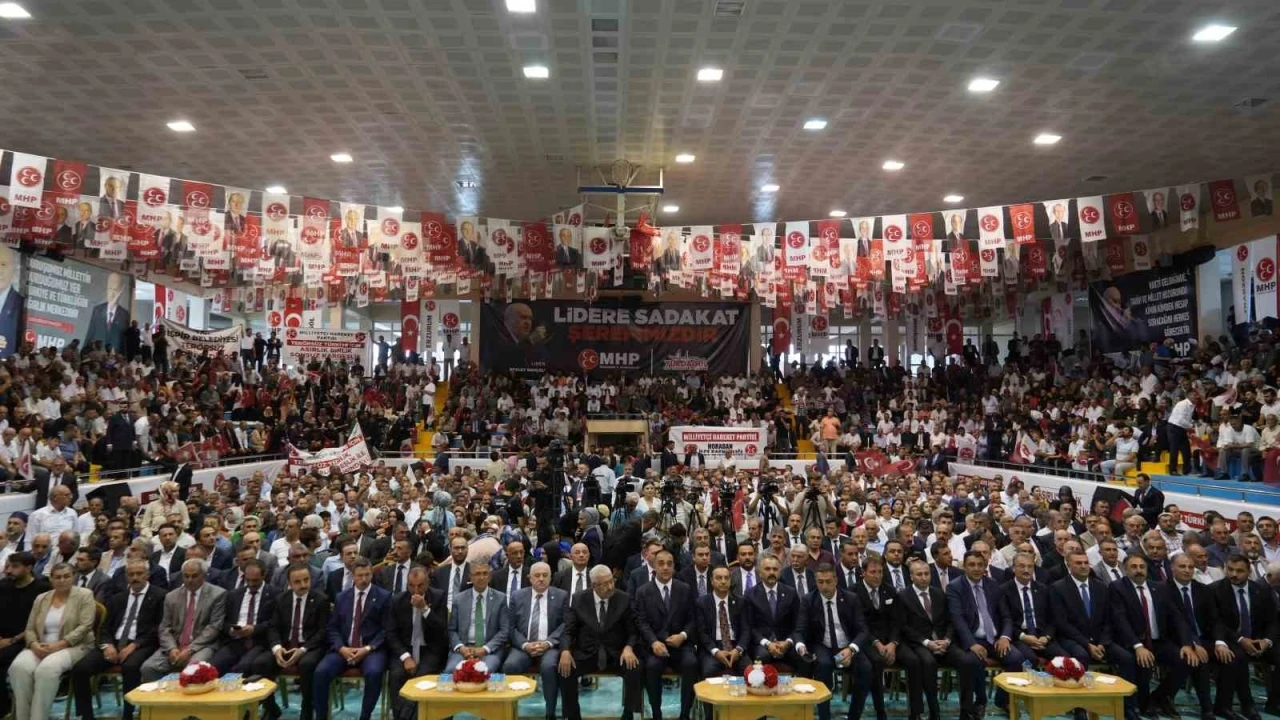 MHP ‘Terörsüz Türkiye İçin Milli Birlik ve Dayanışma Buluşmaları’nın ilkini Erzurum’dan başlattı