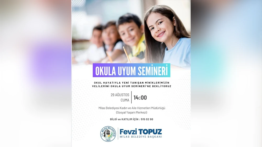 Milas Belediyesi'nden Okula Başlayacak Ailelere Destek