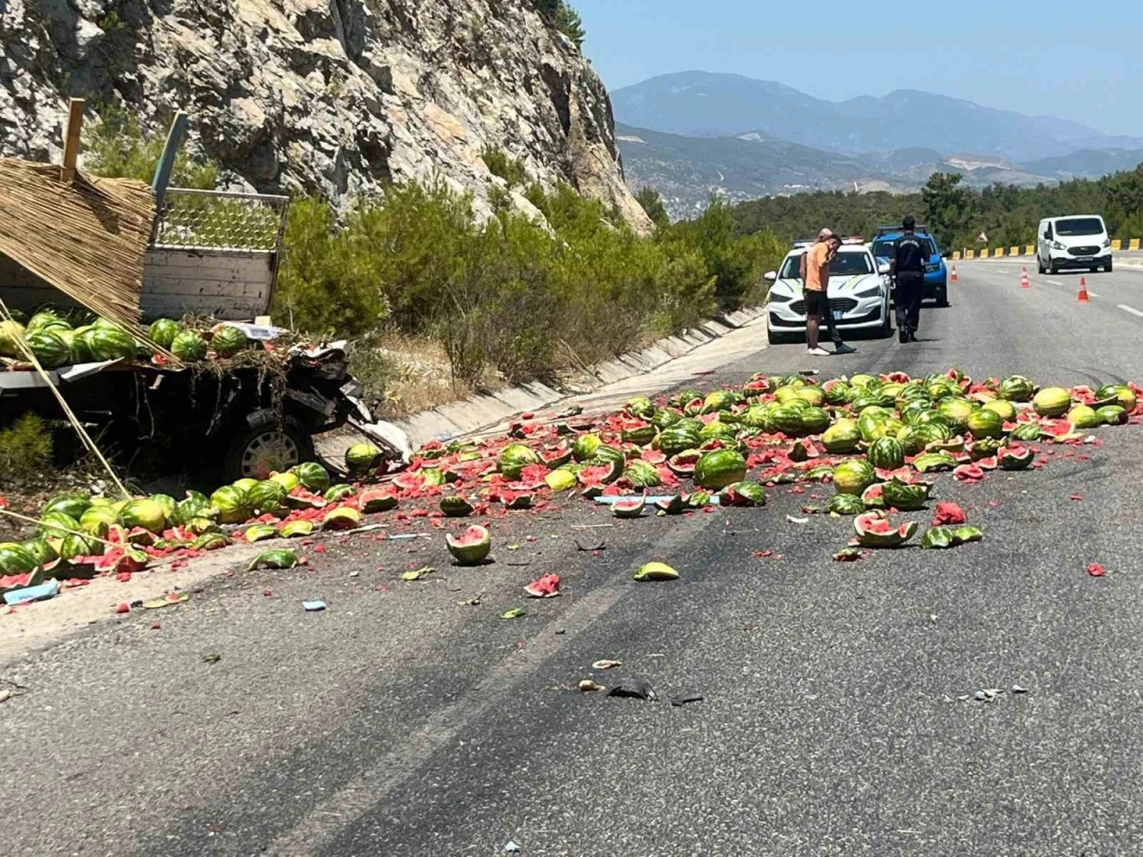 Milas Boğa Yokuşu’nda trafik kazası: 2 yaralı
