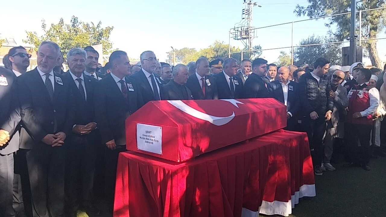 Milaslı Şehit Astsubay Kuran, son yolculuğuna uğurlandı
