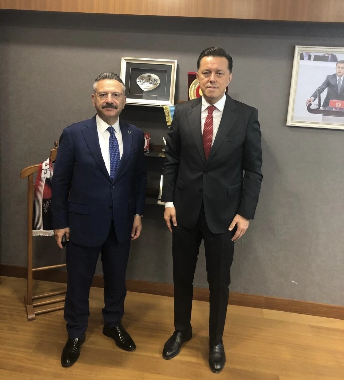 Milletvekili Hatipoğlu, Vali Aksoy’u TBMM’de ağırladı
