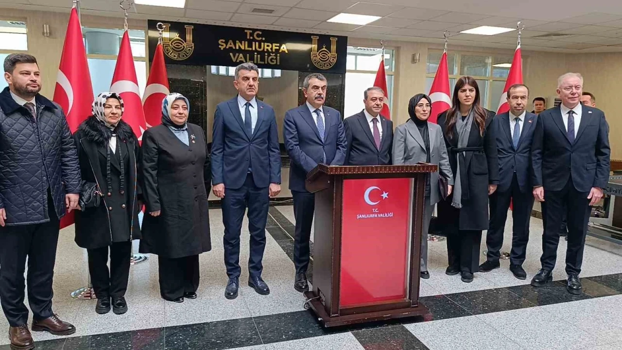 Milli Eğitim Bakanı Yusuf Tekin Şanlıurfa&rsquo;da
