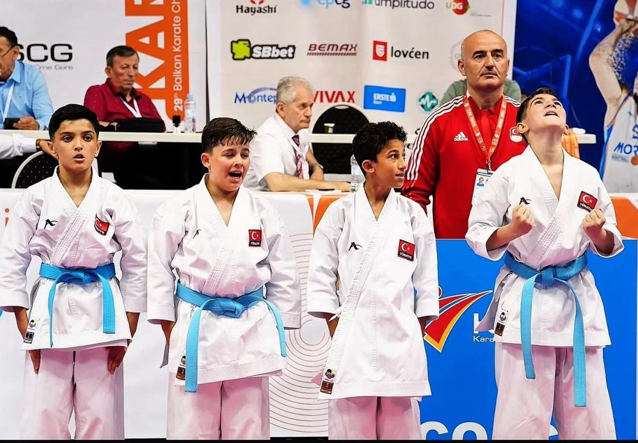 Milli takım, Balkan Çocuklar Karate Şampiyonası’nda 55 madalya kazandı
