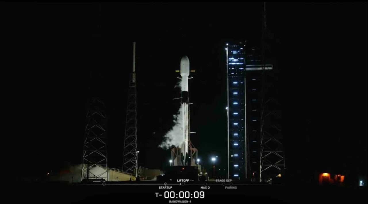 Milli uydu FERGANİ FGN-100-D2 uzayda
