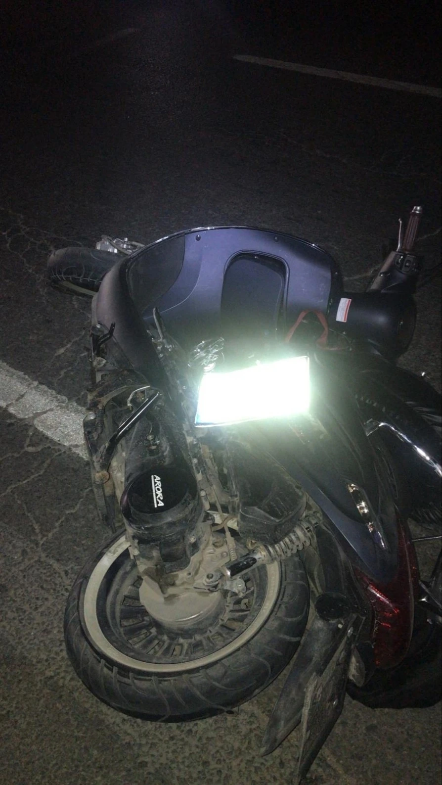 Minibüsün arkadan çarptığı motosikletli genç kadın hayatını kaybetti
