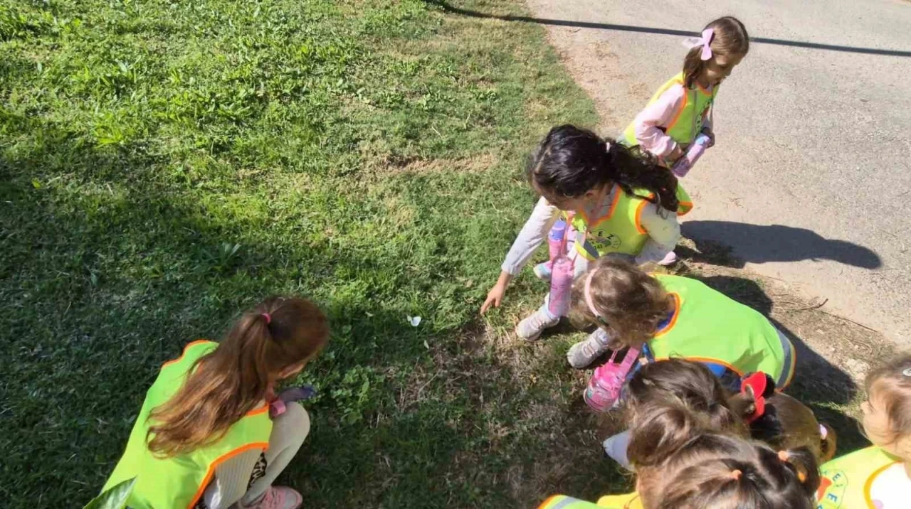 Minik doğa kaşifleri Kepez’de işbaşında
